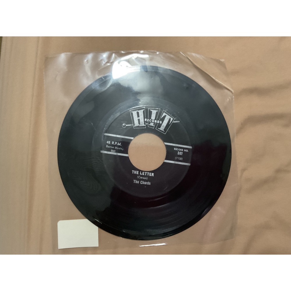 Hit Records Vinyl 45 RPM 7" Black Good The Letter Dandelion 307 Vintage 60s